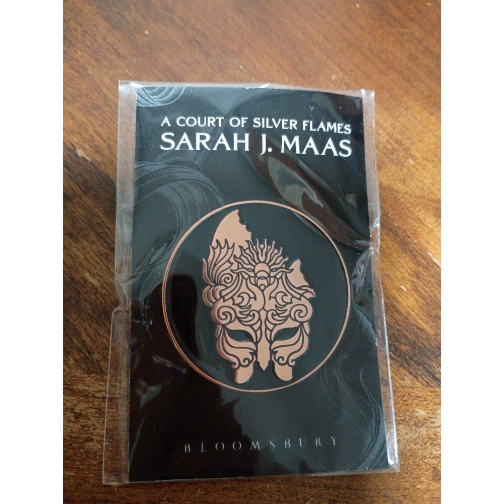 NEW Sarah J Maas A Court Of Silver Flames ACOSF Pre-Order Bonus Pin Badge